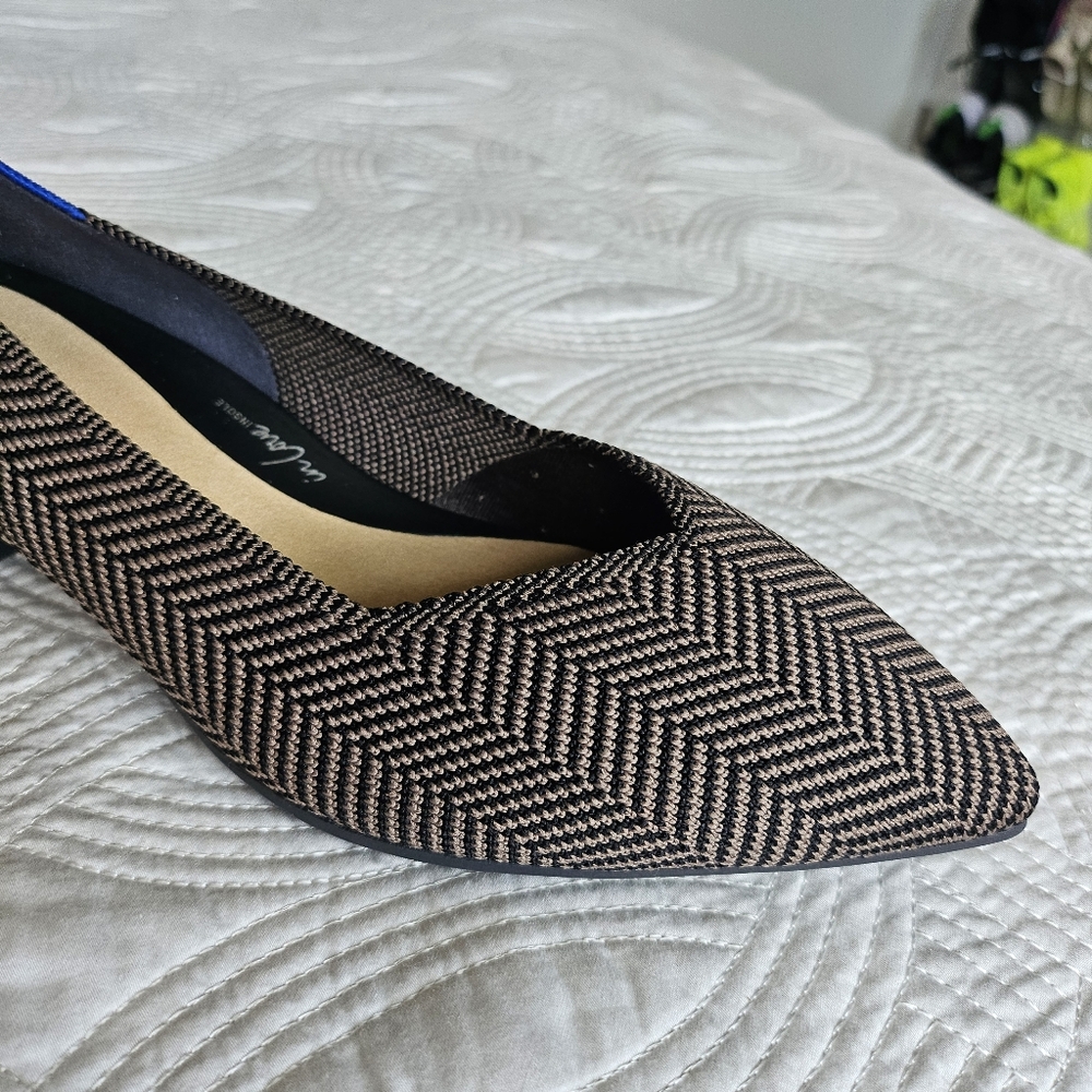 NWOB Rothy’s The High Point in Sparrow Herringbone - size 9 - Picture 3 of 12
